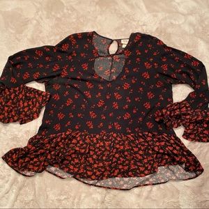 Mossimo Long Sleeve Blouse